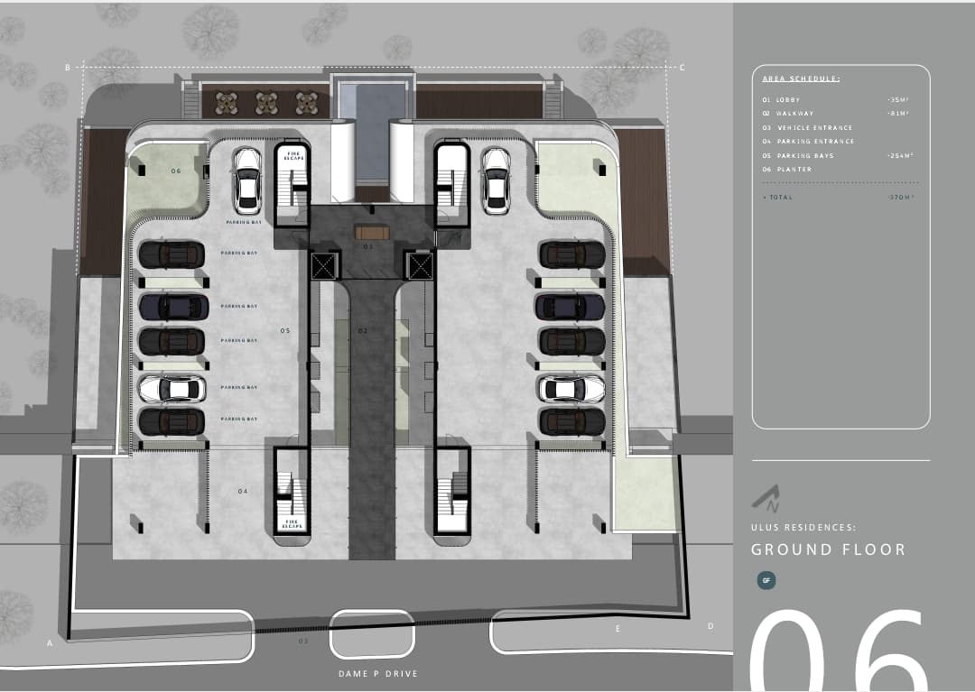 One (1) 3Bedroom PENTHOUSE at Ulus Residences Gross flat area 400sqm ) - Image 5