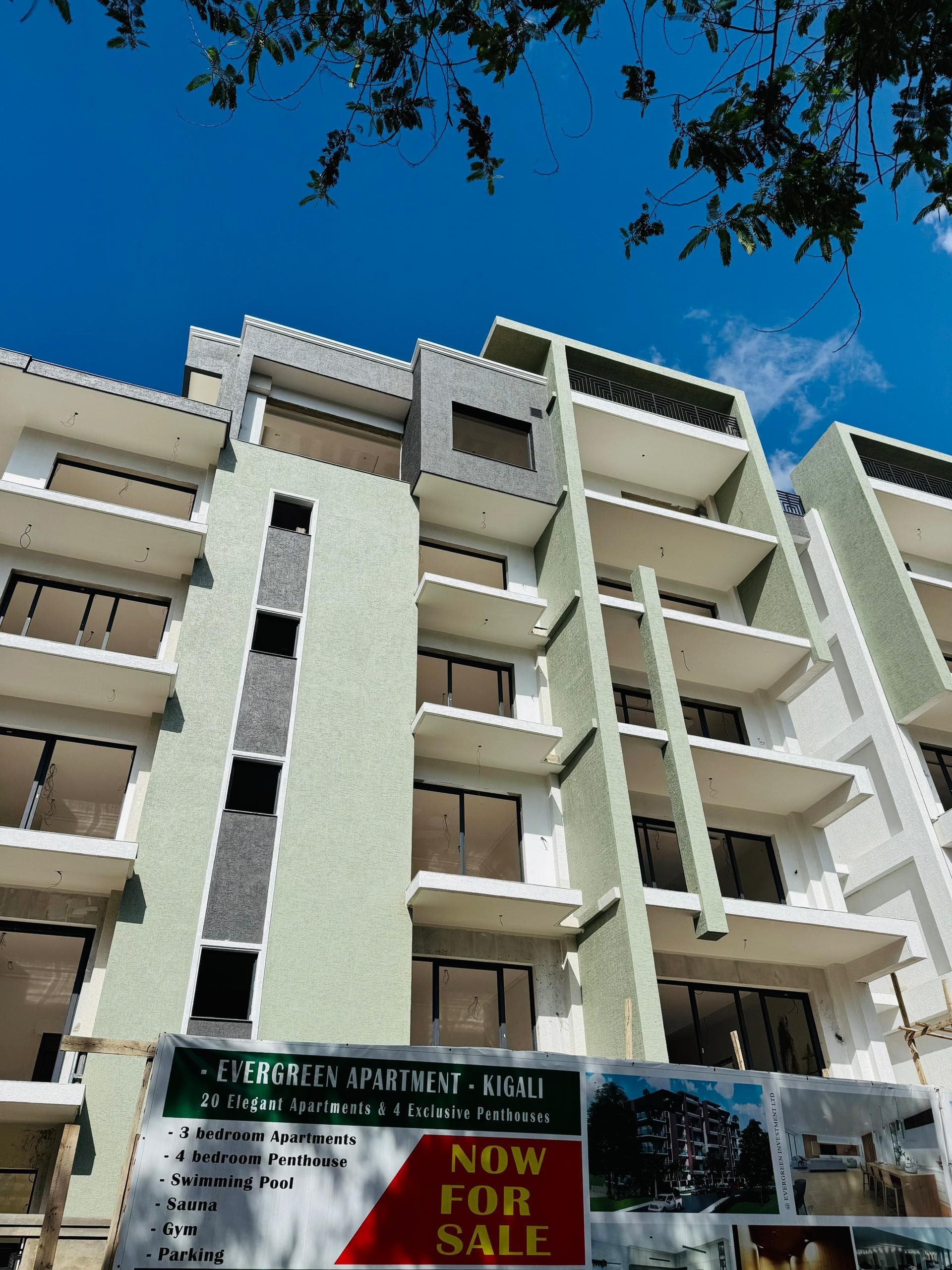 Evergreen Residence Apartment For Sale At Kiyovu, Kigali, Rwanda - Image 1